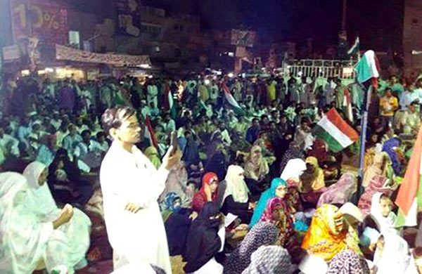 خانیوال: پاکستان عوامی تحریک میاں چنوں کا قصاص مارچ و دھرنا