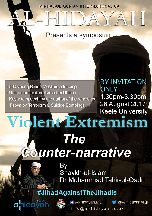 Minhaj-ul-Quran International UK: 500 British Muslims to Receive Counter-Narrative on Jihadi Ideology and Beliefs