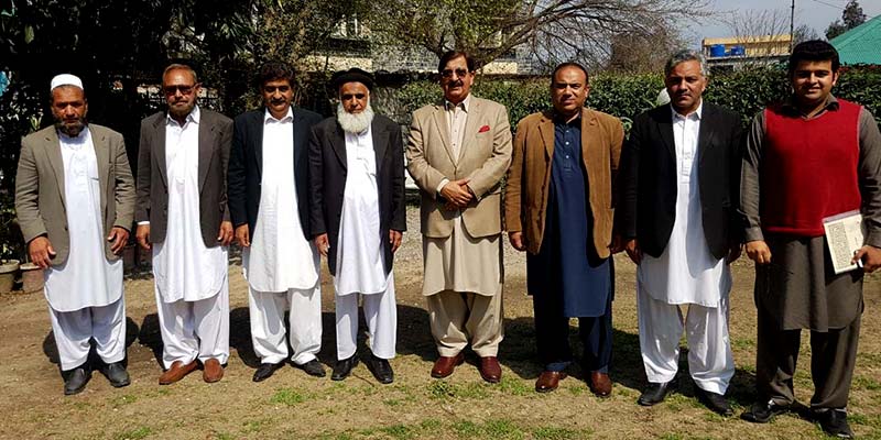 خرم نواز گنڈاپور کی ایبٹ آباد کے وکلاء رہنماؤں سے ملاقات