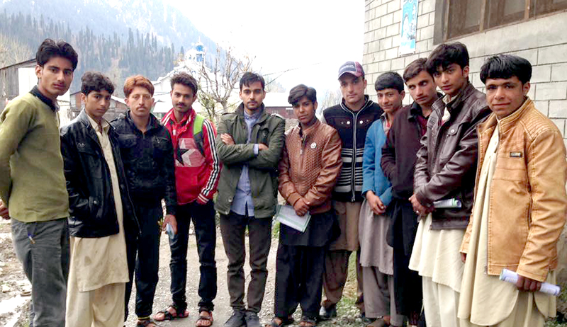 Muhib Majeed visits Khail, Azad Kashmir