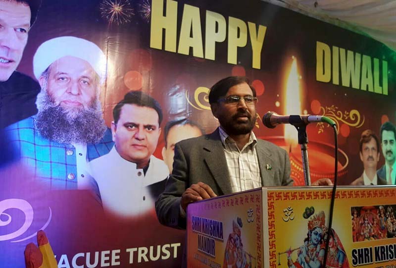 Sohail Ahmad Raza congratulates Hindu community Diwali