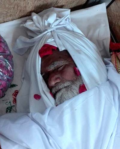 تحریک منہاج القرآن کے بزرگ کارکن بابا صوفی محمد نذیر وفات پاگئے