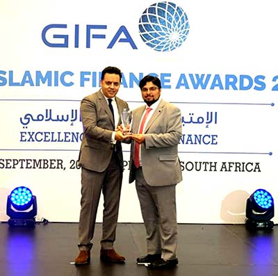 ڈاکٹر حسین محی الدین کیلئے GIFA کی طرف سے گلوبل اسلامک ایوارڈ