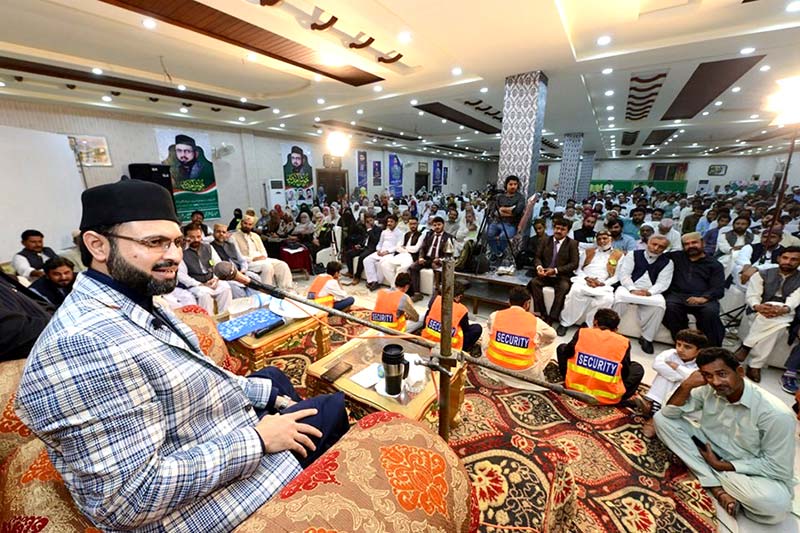 Sargodha: Dr Hassan Mohi-ud-Din Qadri addresses Workers Convention