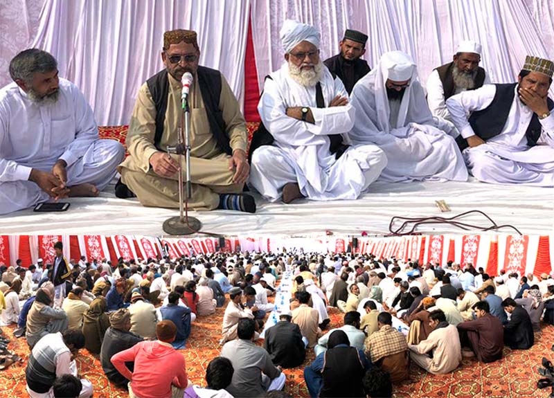 تحریک منہاج القرآن لودھراں کے ضلعی صدر چوہدری عبدالغفار سنبل کے والد گرامی کی قل خوانی
