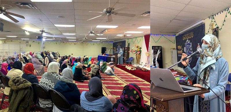 Canada: Dr. Ghazala Hassan Qadri addressed Mawlid-un-Nabi ﷺ conference organized by Minhaj-ul-Quran Women League