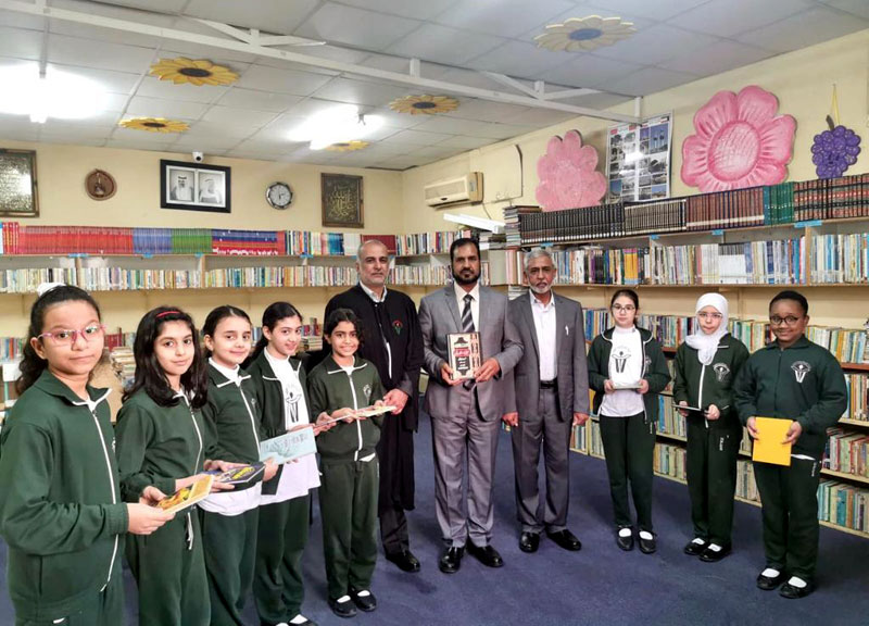 منہاج القرآن انٹرنیشنل کویت اعلیٰ سطحی وفد کا پاکستان انگلش سکول، حولی، کویت کا دورہ