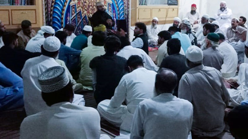 علامہ احمد رضا خان قادری (مرحوم) کی برسی پر دعائیہ تقریب کا انعقاد