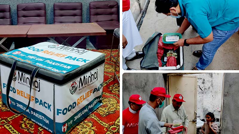 جہلم: منہاج ویلفیئر فاؤنڈیشن کے زیراہتمام ’’ایم ڈبلیو ایف کچن‘‘ کا افتتاح