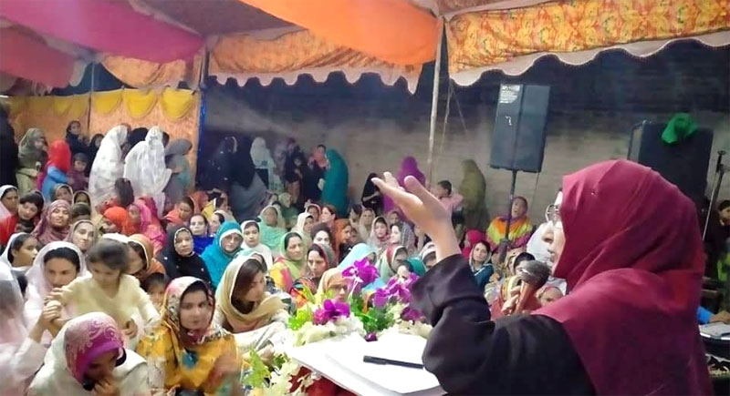 Mahfil-e-Milad held at Bhan Sayedabad and Sehwan Sharif