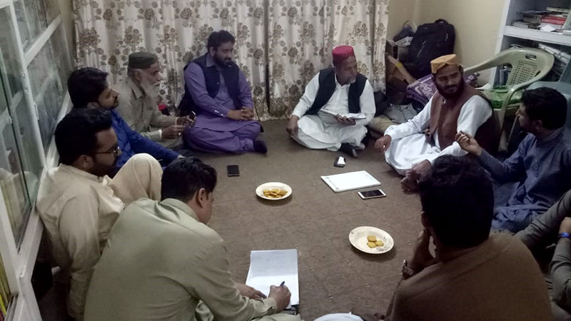 منہاج القرآن حیدرآباد کا مشاورتی اجلاس