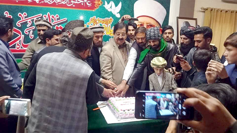 ایبٹ آباد پریس کلب میں شیخ الاسلام کی سالگرہ کی مناسبت سے تقریب کا انعقاد