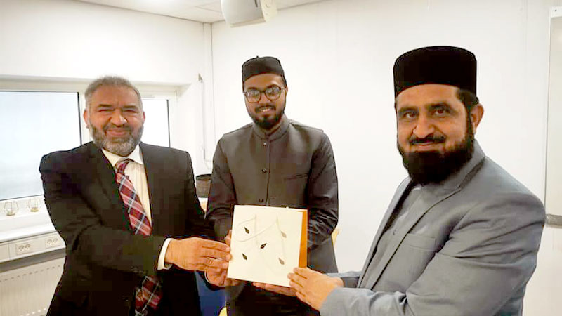 منہاج القرآن انٹرنیشنل ڈنمارک کی طرف سے مفتی ارشاد سعیدی کے اعزاز میں ظہرانے  کا اہتمام