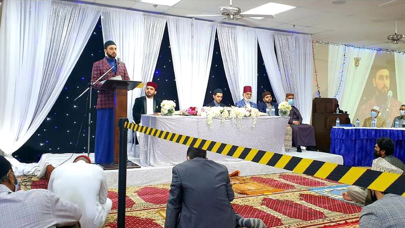 Canada: Shaykh Hammad Mustafa Al Madani Al Qadri addresses Milad-un-Nabi ﷺ Conference