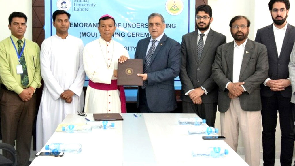 MUL signs MoU with Catholic Education Board for a fee concession to Christian students
