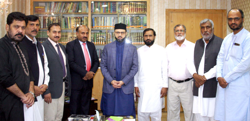 Delegation of Nazria-e-Pakistan Trust meets Dr Hassan Mohi-ud-Din Qadri