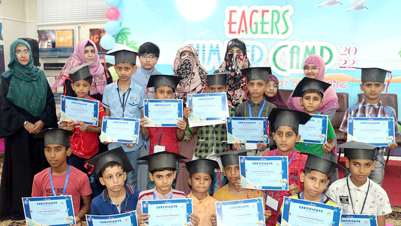 Graduation Ceremony - Eagers Summer Camp 2022