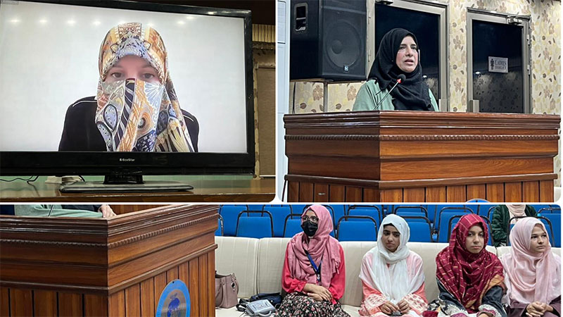 Mutakif sisters share Itikaf experience with Dr. Ghazala Qadri