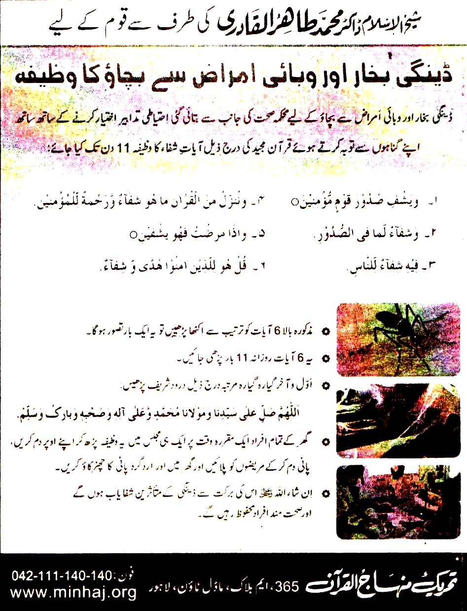 تحریک منہاج القرآن Minhaj-ul-Quran  Print Media Coverage پرنٹ میڈیا کوریج Daily Madar Back Page